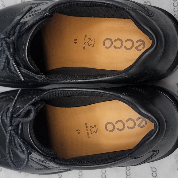 NWOb Ecco Helsinki Tie in Black 45 - Picture 10 of 16